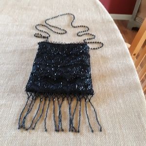 Beaded evening bag